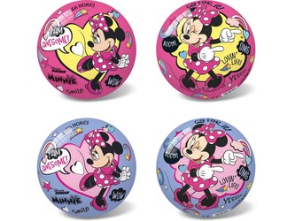 Míč Disney Minnie růžový/fialový 14 cm