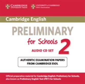 Cambridge English Preliminary for Schools 2 Audio CDs (2)