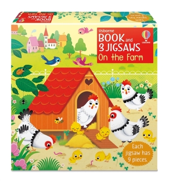 Usborne Book and 3 Jigsaws: On the Farm Usborne Book and 3 Jigsaws: On the Farm