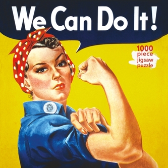 Adult Jigsaw Puzzle J Howard Miller: Rosie the Riveter Poster