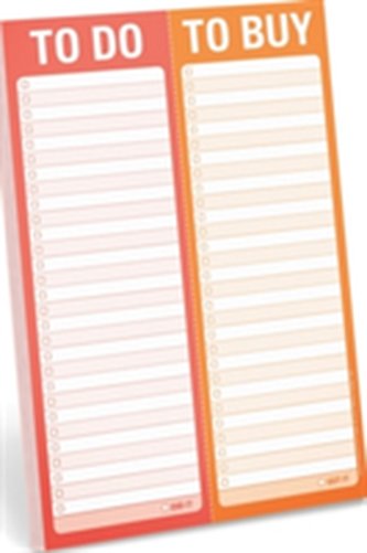 Knock Knock Perforated Pad: To Do/To Buy