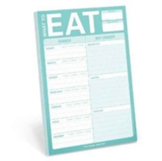 Knock Knock What to Eat Pad (Mint Green)