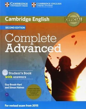 Complete Advanced Student´s Book Pack (Student´s Book with Answers with CD-ROM and Class Audio CDs (2)) (2015 Exam Specification)