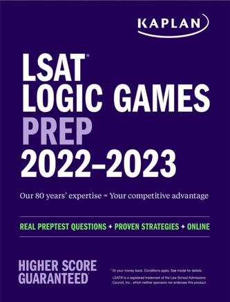 LSAT Logic Games Prep 2022