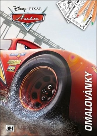 Omalovánky A4 Disney Auta
