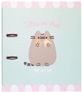 Kroužkový pořadač se spojovací svorkou Pusheen: Foodie (28 x 32 x 7 cm)