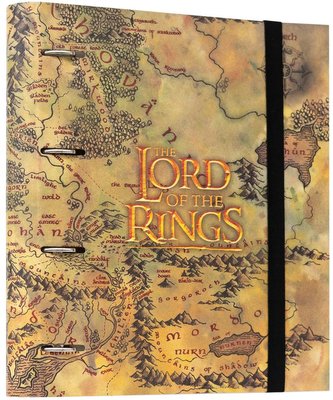 Kroužkový pořadač The Lord Of The Rings|Pán prstenů: Map (28 x 32 x 7 cm)