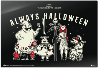 Podložka na stůl The Nightmare Before Christmas|Ukradené Vánoce: Always Halloween (49,5 x 34,5 cm)