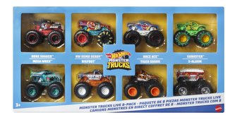 HW MONSTER TRUCKS 8KS TRUCK HRDINOVÉ