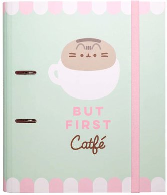 Kroužkový pořadač Premium Pusheen: Foodie (28 x 32 x 7 cm)