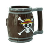 ONE PIECE 3D keramický hrnek - Barrel 350 ml