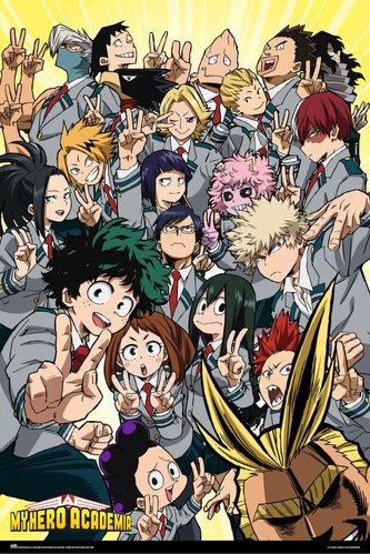 Plakát My Hero Academia: U.A. Class (61 x 91,5 cm)