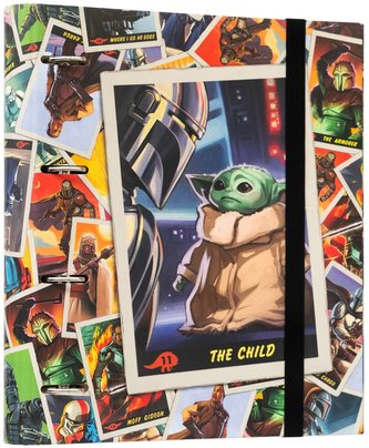 Kroužkový pořadač Star wars|Hvězdné války: TV seriál The Mandalorian The Child (28 x 32 x 7 cm)