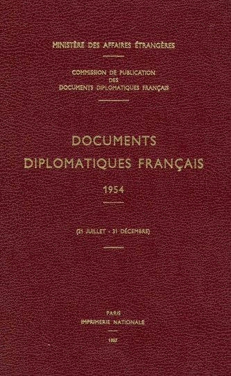 Documents diplomatiques français