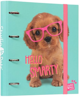 Kroužkový pořadač Studio Pets: Štěňata (28 x 32 x 7 cm)