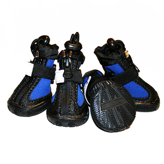 Botičky pro psy Outdoor - sada 4ks, modré / vel. 1