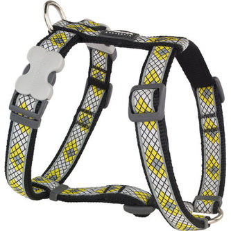 Postroj RD 15 mm x 36-54 cm - Monty Black