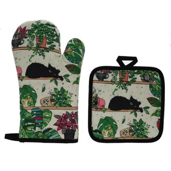 KUCHYŇSKÉ CHŇAPKY set 2 kusy TIGAMA34H01 BUG ART KIUB