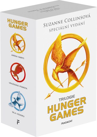 HUNGER GAMES – komplet, výroční vydání 1.-3.díl - box