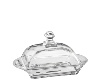 Máslenka sklo 17x11cm