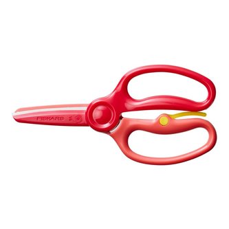Fiskars Trénovací nůžky - červené od 3 let