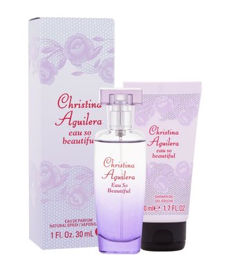 Christina Aguilera Eau So Beautiful parfémovaná voda 30 ml + sprchový gel 50 ml