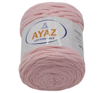 Příze COTTON LACE - světle růžová - 250g / 125 m