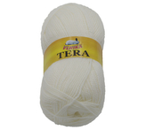 Příze TERA - smetanová - 100g / 310 m