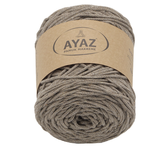 Příze PAMUK MAKREME - šedohnědá - 250g / 150 m