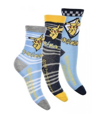 SADA 3 KS PONOŽEK POKÉMON - velikost 23-26