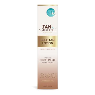 Tan Organic Samoopalovací tělová emulze (Self Tan Lotion) 100 ml woman