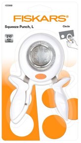 Fiskars Ozdobná páková děrovačka L - kruh