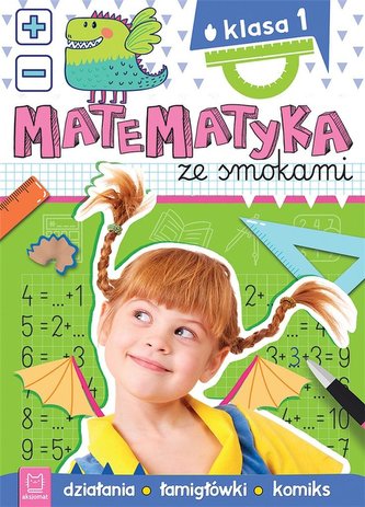 Matematyka ze smokami 1 Działania łamigłówki komiks