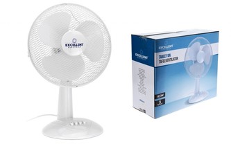 EXCELLENT Ventilátor stolní 31 cm bílý KO-DX5000020