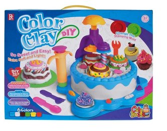 Plastelína - Dort s příslušenstvím MEGA CREATIVE 443047