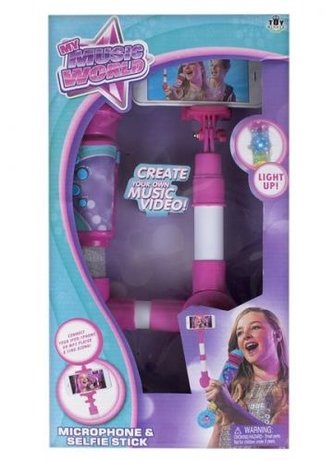 MEGA CREATIVE 445270 Selfiestick mikrofon