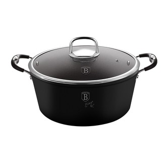 BERLINGERHAUS Kastrol s poklicí s titanovým povrchem 28 cm Black Professional Line BH-6124 BERLINGERHAUS Kastrol s poklicí s titanovým povrchem 28 cm Black Professional Line BH-6124