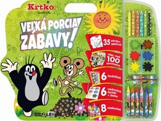 Mega vymaľovanková súprava Krtko