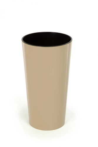Vysoký květináč Lilia 370 mm, cappuccino