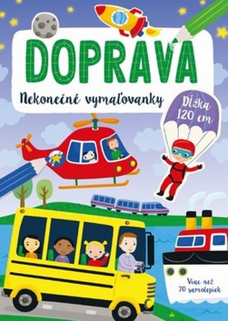 Nekonečné vymaľovanky Doprava