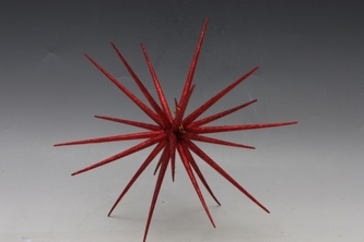 Hvězda červená 38 cm