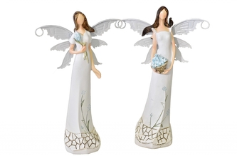 Anděl Myo s kovovými křídly 22 cm