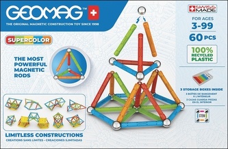 Geomag Supercolor 60 dílků