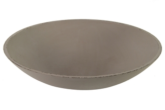 Dekorativní mísa Lucie L, šedá