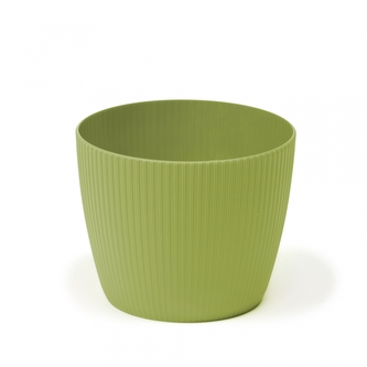 Plastový květináč Magnolia Jumper 220 mm, olivová