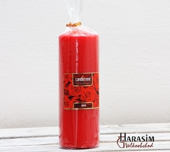 Svíčka válec Růže 16,5 cm