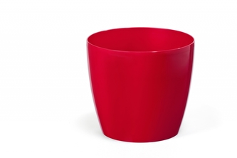 Plastový květináč Magnolie 180 mm, červený