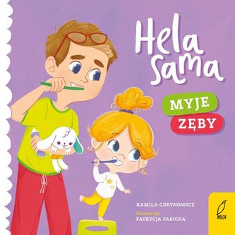 Hela sama Myje zęby Hela sama Myje zęby
