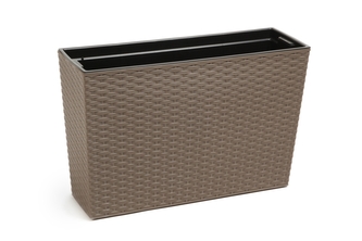 Truhlík Werbena ratan 190x560 mm, frappe