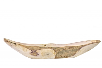 Dřevěný tác-lodička z Paulownie 52x12,5x11 cm